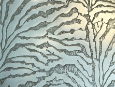 Etched stainless steel sheet