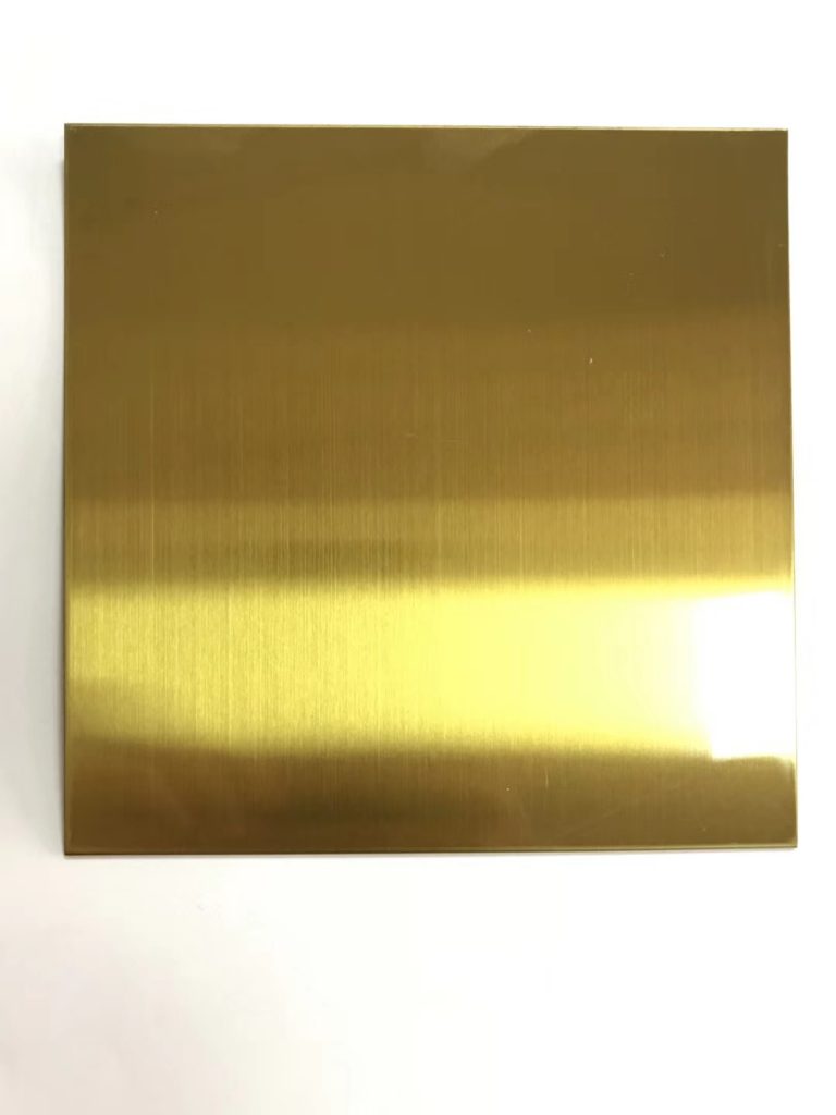 gold stainless steel